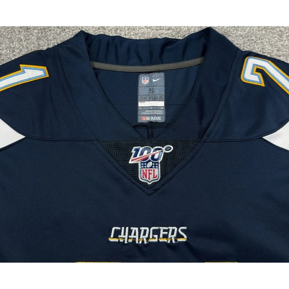 Nike LaDainian Tomlinson Chargers #21 Jersey Mens S NFL 100 On Field Stitched